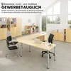 bümö Schreibtisch Serie-Y - Nachbildung: Asteiche, Größe:  Produktbild-Vorschau 8