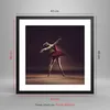 Gerahmtes Poster - Schwarzer Rahmen - Ballerina Rot Kleid - Produktbild-Vorschau 5