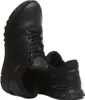 A pair of black leather sneakers. Podgląd zdjęcia produktu