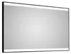 Badspiegel mit Beleuchtung Talos Black Shine 120 x 70 cm Produktbild-Vorschau 1