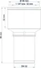 POLOPLAST POLO-KAL, Siphon-Anschlussstück, DN 32/32, 1 Produktbild-Vorschau 2