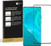 A product box for a Huawei P50 Pro Plus screen protector, with the screen protector itself shown next to it. Produktbild-Vorschau