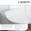 SCHÜTTE Duroplast Sedile WC LED, sedile WC con luce Anteprima dell’immagine prodotto 2