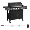 TAINO RED 6+1 Set Gasgrill mit Drehspieß 6-Brenner Produktbild-Vorschau 1