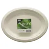 PAPSTAR Zuckerrohr-Teller "pure" oval 260 x 200 mm 50er Produktbild-Vorschau 4
