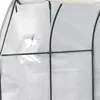 Foliengewächshaus, Tunnelgewächshaus, weiß, 180 x 180 x 197 Produktbild-Vorschau 4