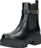 A single black Guess Chelsea boot is shown from a three-quarter front view against a white background. Voir les images du produit