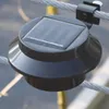 4er-Pack Solar-LED-Dachrinnenleuchten – Weiß/Schwarz, Produktbild-Vorschau 3