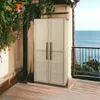 Dmora Armadio da Esterno Ipno 39x70x165h cm Beige, 2 Ante Anteprima dell’immagine prodotto 2