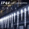 Salcar 10 meter, 80 LED-lichtketting, ijspegels, koelwit. Productafbeelding-voorbeeld 3