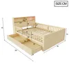 Letto per bambini Flieks, 90x190 cm, con 2 cassetti, letto Anteprima dell’immagine prodotto 4
