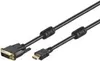 Goobay 51579 video cable adapter 1 m HDMI DVI-D Black Voir les images du produit 5