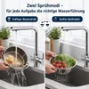 3-Wege Wasserhahn mit Filter, 360° drehbare Küchenarmatur, Produktbild-Vorschau 11