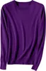 ASKSA Damen Strickpullover Elegant Einfarbig Strickpulli Produktbild-Vorschau 2