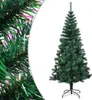 vidaXL Umelý vianočný stromček Iridescent Lace Green 210 cm Náhľad obrázku produktu 7