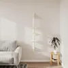 vidaXL Škrabadlo s nástenným škrabadlom krémové 142,5 cm Náhľad obrázku produktu 3