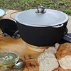 4L Aluminium Kasan Kazan aus Aluguss mit Bügel und Deckel Produktbild-Vorschau 8