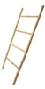 Leiter aus Bambus, 115cm hoch, Handtuchhalter, Produktbild-Vorschau 3