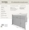 TecTake 402337, Šedá Náhled obrázku produktu 13