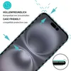 2x Schutzglas Panzerfolie Matt für iPhone 16 Plus Produktbild-Vorschau 2