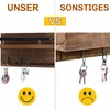 Schlüsselbrett Schlüsselregal aus Holz mit 5 Haken, Produktbild-Vorschau 9