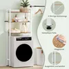 EUGAD Waschmaschinenregal mit 3 Ablagen, Toilettenregal Produktbild-Vorschau 4