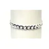 Armband 925/- Silber Panzerkette Glanz Kettenglieder 7mm Produktbild-Vorschau 5