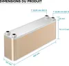 Wiltec Échangeur de chaleur thermique avec 50 plaques – 529 Voir les images du produit 6