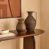 Vase wonj braun h20cm  - Atmosphera créateur d'intérieur Produktbild-Vorschau 3