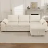 Merax Ecksofa 3-Sitzer mit Schlaffunktion, Stauraum, Produktbild-Vorschau 3