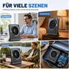 Mini Tischventilator leise USB wiederaufladbar, 100 Produktbild-Vorschau 6