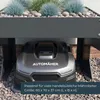 osoltus Mähroboter-Garage mit Pflanzdach Anthrazit L 70cm x Produktbild-Vorschau 4