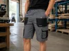 Arbeitsshorts - Arbeitsshorts 60 - Taschen Grau - fur Produktbild-Vorschau 3