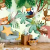 Muralo Selbstklebende Fototapete für Kinder wilde TIERE Produktbild-Vorschau 7
