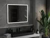 Mexen Navia podsvícené koupelnové zrcadlo 100 x 80 cm, LED Náhled obrázku produktu 2