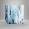 Bilder auf glas - Einteilig - Abstraktion Prellung Blau - Produktbild-Vorschau 3