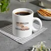 Denglisch Kaffeebecher mit Spruch - My english is Produktbild-Vorschau 8
