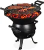 Gusseisen Grillfass mit höhenverstellbarem Rost, Produktbild-Vorschau 1