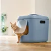 Rotho Mypet Biala XL Katzentoilette 61,4x49,2x57,6 cm blau Produktbild-Vorschau 6