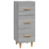 vidaXL Sideboard Grau Sonoma 34,5x34x90 cm Holzwerkstoff -  Produktbild-Vorschau 15