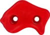 A single red climbing hold with two screw holes. Produktbild-Vorschau