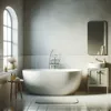 Freistehende Badewanne BOSTON 142 cm Produktbild-Vorschau 4