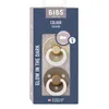BIBS Colour "Dark Oat & Vanilla NIGHT" 2er Pack Podgląd zdjęcia produktu 1