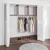 CLP Kleiderstange Fenton aus Metall für Deckenmontage | Produktbild-Vorschau 2