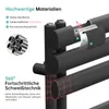Close-up diagram illustrating the materials and construction of a black radiator. Produktbild-Vorschau