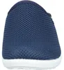 Fly Flot Damen Hausschuh Pantoffel Keilabsatz Mesh uniarben Produktbild-Vorschau 6