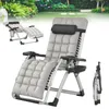 Chaise longue de jardin UISEBRT rembourrée avec coussin Voir les images du produit 1