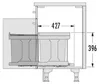 Hailo AS Solo 20 automatic - 3636001 Einbau Abfallsammler Produktbild-Vorschau 9
