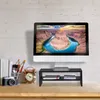 Relaxdays Monitorständer, Bildschirmerhöhung mit Fach, HBT: Produktbild-Vorschau 5