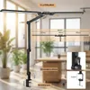24W Schwarz Schreibtischlampe Doppelkopf Led Monitor Lampe Produktbild-Vorschau 3